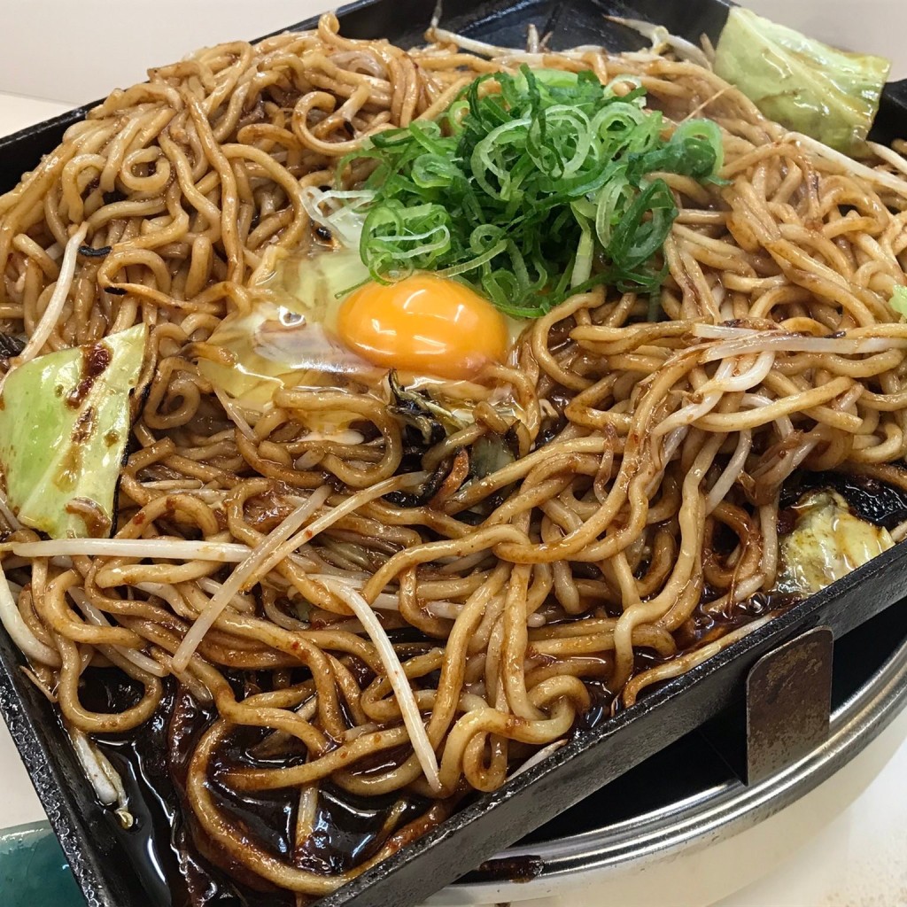 ユーザーが投稿した焼きうどんの写真 - 実際訪問したユーザーが直接撮影して投稿した船頭町ホルモンホルモン千葉 本店の写真