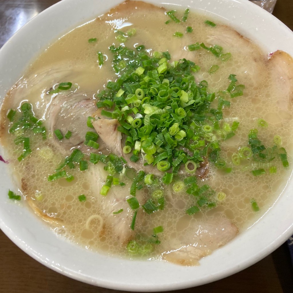 実際訪問したユーザーが直接撮影して投稿した生石ラーメン / つけ麺長浜ラーメン 西大分店の写真