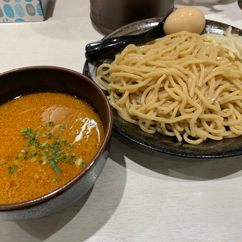 ユーザーが投稿した冷し肉味噌麺の写真 - 実際訪問したユーザーが直接撮影して投稿した東池袋ラーメン専門店蒙古タンメン中本 東池袋の写真