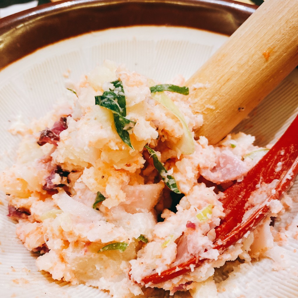 ユーザーが投稿したポテトサラダの写真 - 実際訪問したユーザーが直接撮影して投稿した高島野菜料理やさい家めい ルミネ横浜店の写真