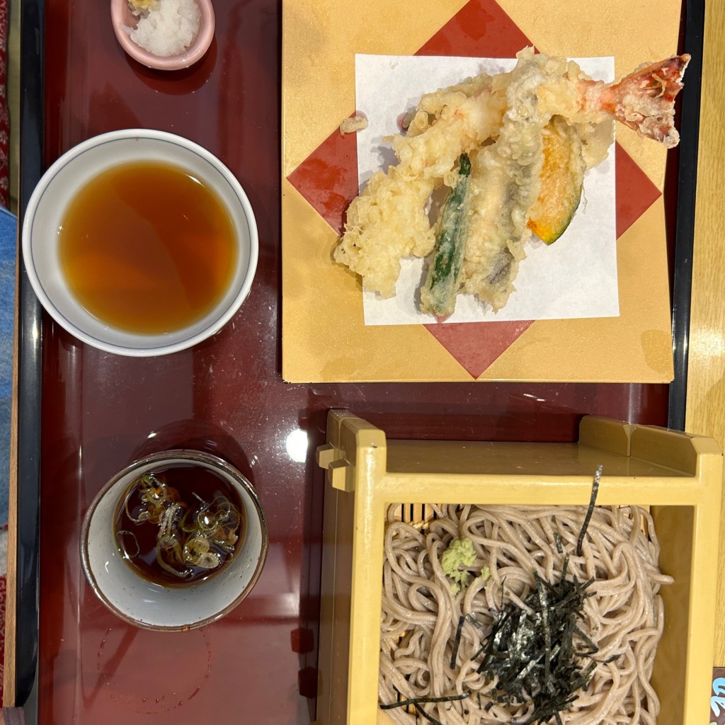 ユーザーが投稿した天ぷら満天そばの写真 - 実際訪問したユーザーが直接撮影して投稿した黒瀬北町和食 / 日本料理和食麺処サガミ 掛尾店の写真