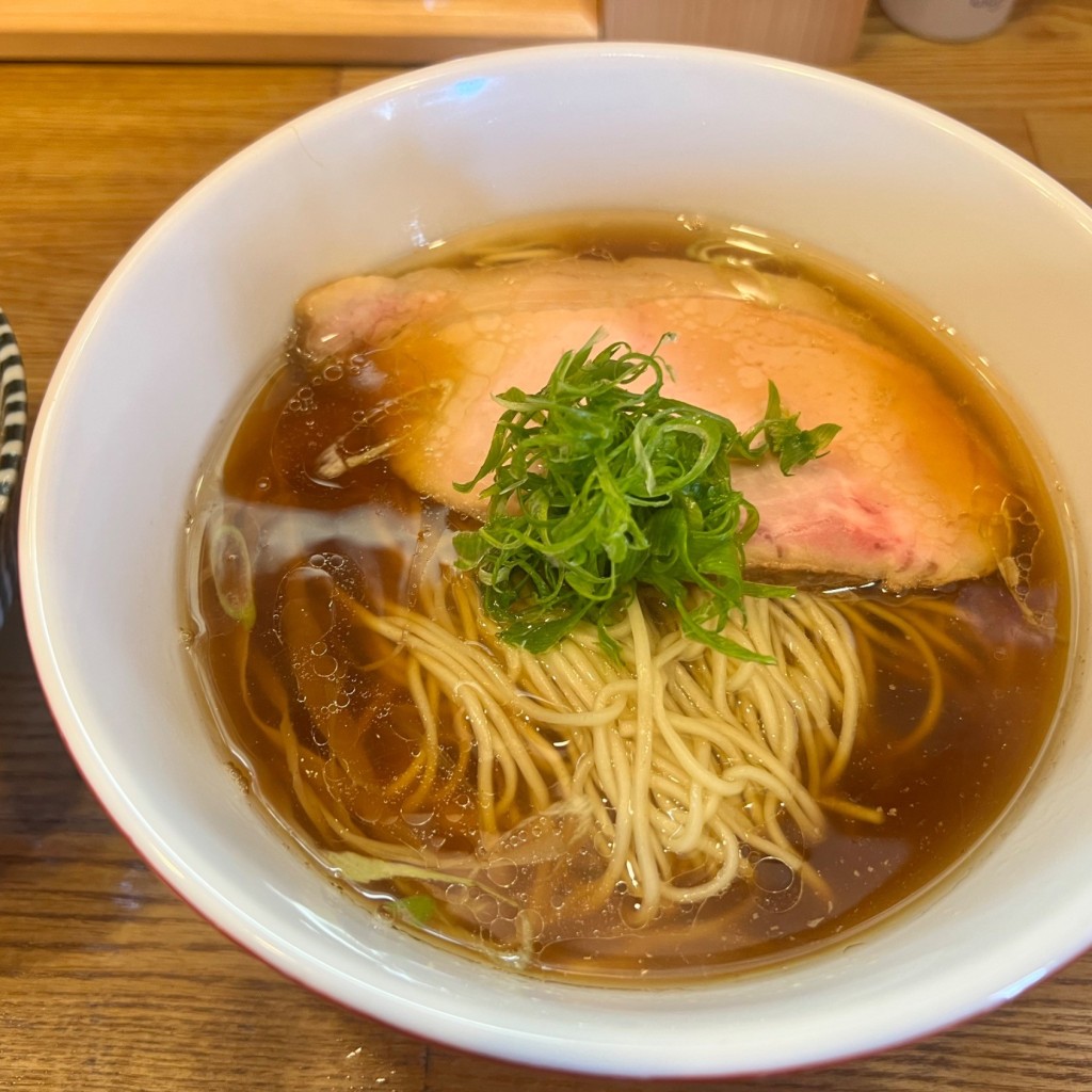 ユーザーが投稿した醤油ラーメンの写真 - 実際訪問したユーザーが直接撮影して投稿した高畑ラーメン / つけ麺中華蕎麦 さい藤の写真