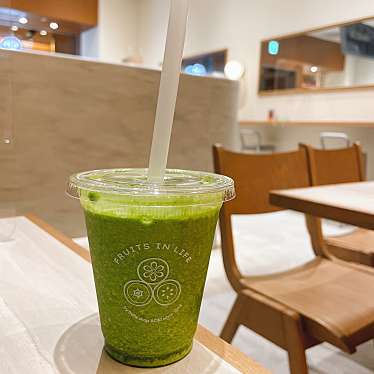 実際訪問したユーザーが直接撮影して投稿した赤坂カフェFRUITS IN LIFE 東京ミッドタウン店の写真