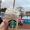 T キャラメリー ミルクコーヒー フラペチーノ - 実際訪問したユーザーが直接撮影して投稿した矢野口カフェスターバックスコーヒー よみうりランドグッジョバ!!店の写真のメニュー情報