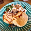 キャラメルナッツパンケーキ - 実際訪問したユーザーが直接撮影して投稿した三田町カフェ丹波立杭 YAMATO cafeの写真のメニュー情報