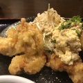 とり天とチキン南蛮定食 - 実際訪問したユーザーが直接撮影して投稿した天神郷土料理とり天 Ledouxの写真のメニュー情報