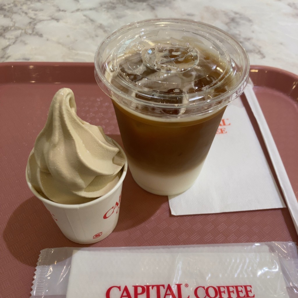 ユーザーが投稿したバリエーションコーヒーの写真 - 実際訪問したユーザーが直接撮影して投稿した渋谷カフェキャピタルコーヒー 渋谷ヒカリエ店の写真
