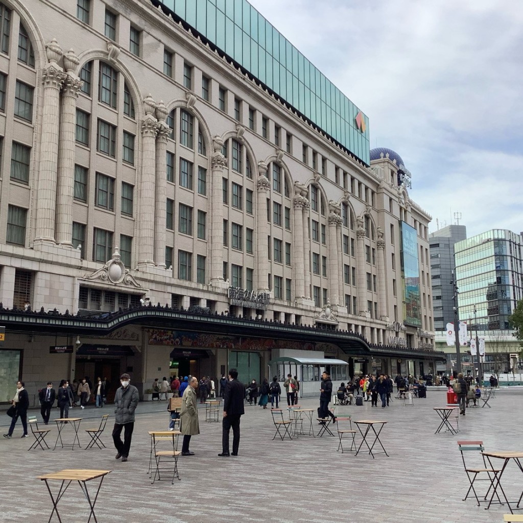 実際訪問したユーザーが直接撮影して投稿した難波広場なんば駅前広場の写真