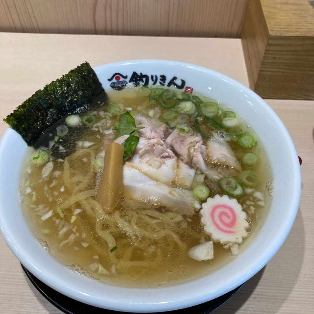 ユーザーが投稿したプレミアム貝出汁ラーメンの写真 - 実際訪問したユーザーが直接撮影して投稿した花咲町ラーメン専門店すごい煮干ラーメン 野毛 すし 釣りきんの写真