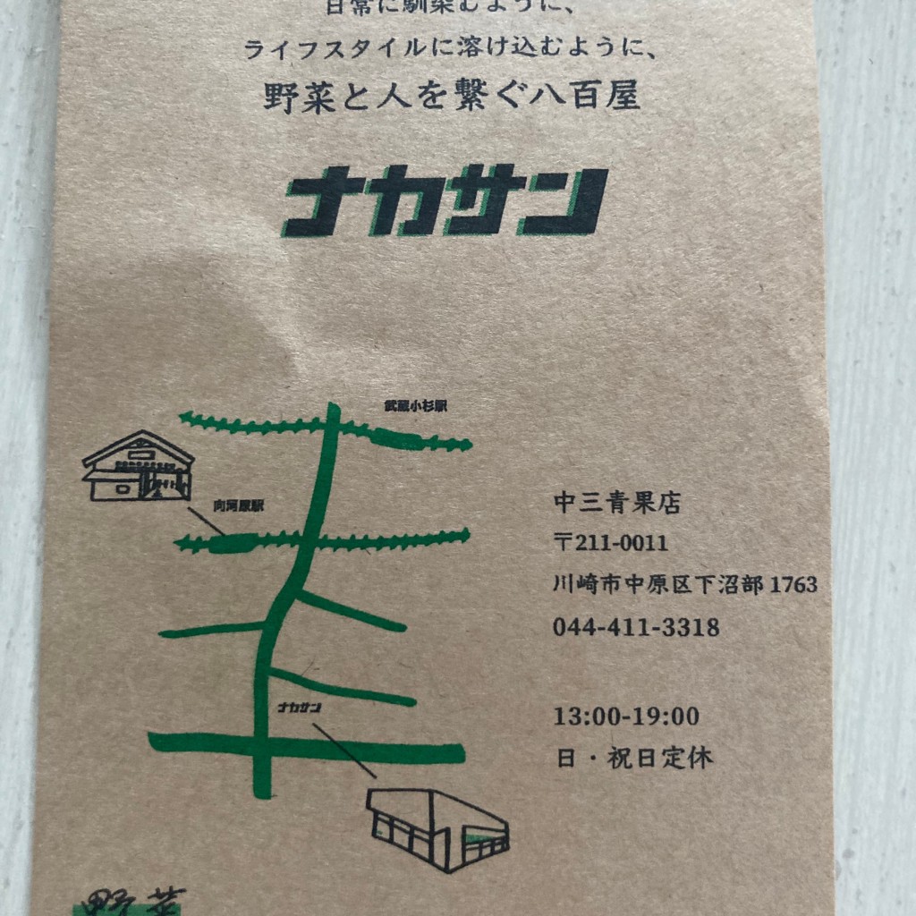 実際訪問したユーザーが直接撮影して投稿した下沼部青果店有限会社中三青果の写真