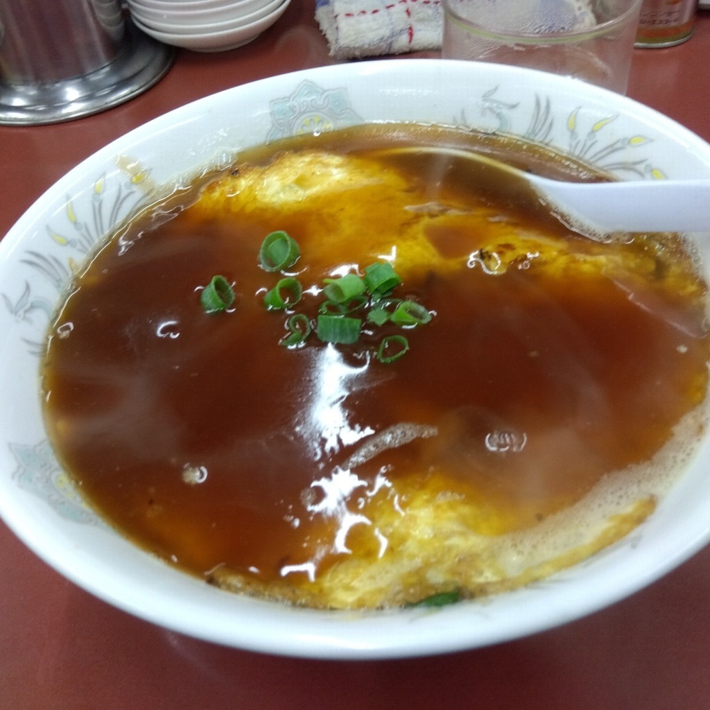 ユーザーが投稿した天津麺の写真 - 実際訪問したユーザーが直接撮影して投稿した茶臼山中華料理まんぷく亭の写真