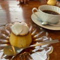 プリンセット - 実際訪問したユーザーが直接撮影して投稿した浮羽町流川カフェゼルコバ コーヒー zelkova coffeeの写真のメニュー情報
