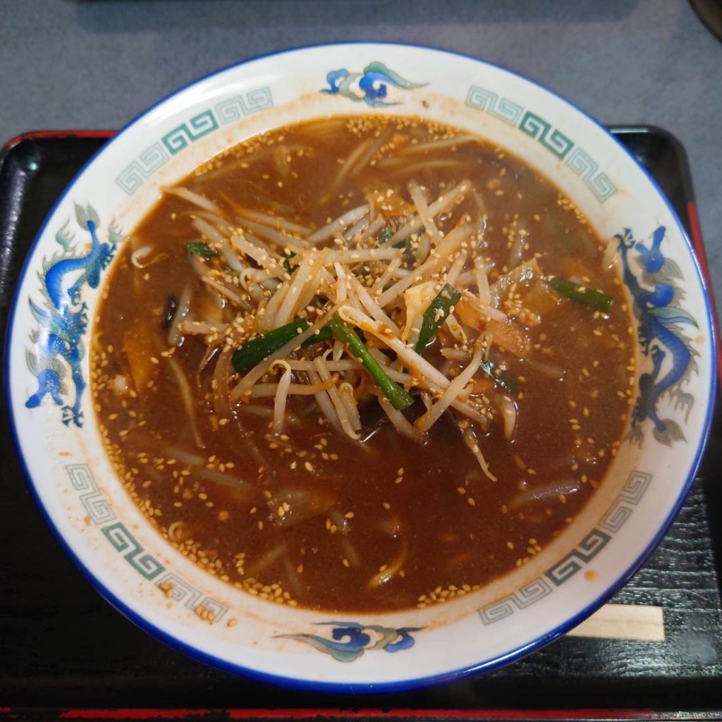 ユーザーが投稿した味噌ラーメン(太麺)の写真 - 実際訪問したユーザーが直接撮影して投稿した青山ラーメン / つけ麺正太郎の写真