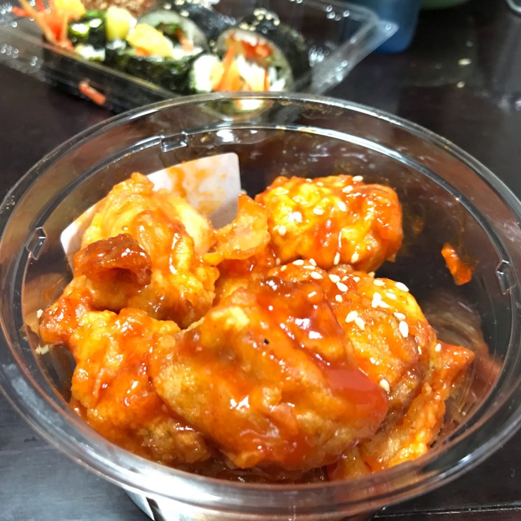ユーザーが投稿したヤンニャムチキンの写真 - 実際訪問したユーザーが直接撮影して投稿した西日暮里韓国料理カンナムキンパ  エキュート日暮里の写真