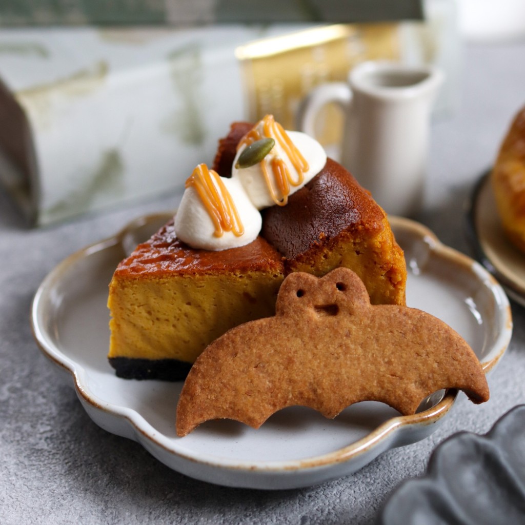 ユーザーが投稿したかぼちゃのチーズケーキの写真 - 実際訪問したユーザーが直接撮影して投稿した井の頭スイーツ甘堂ふわ作の写真
