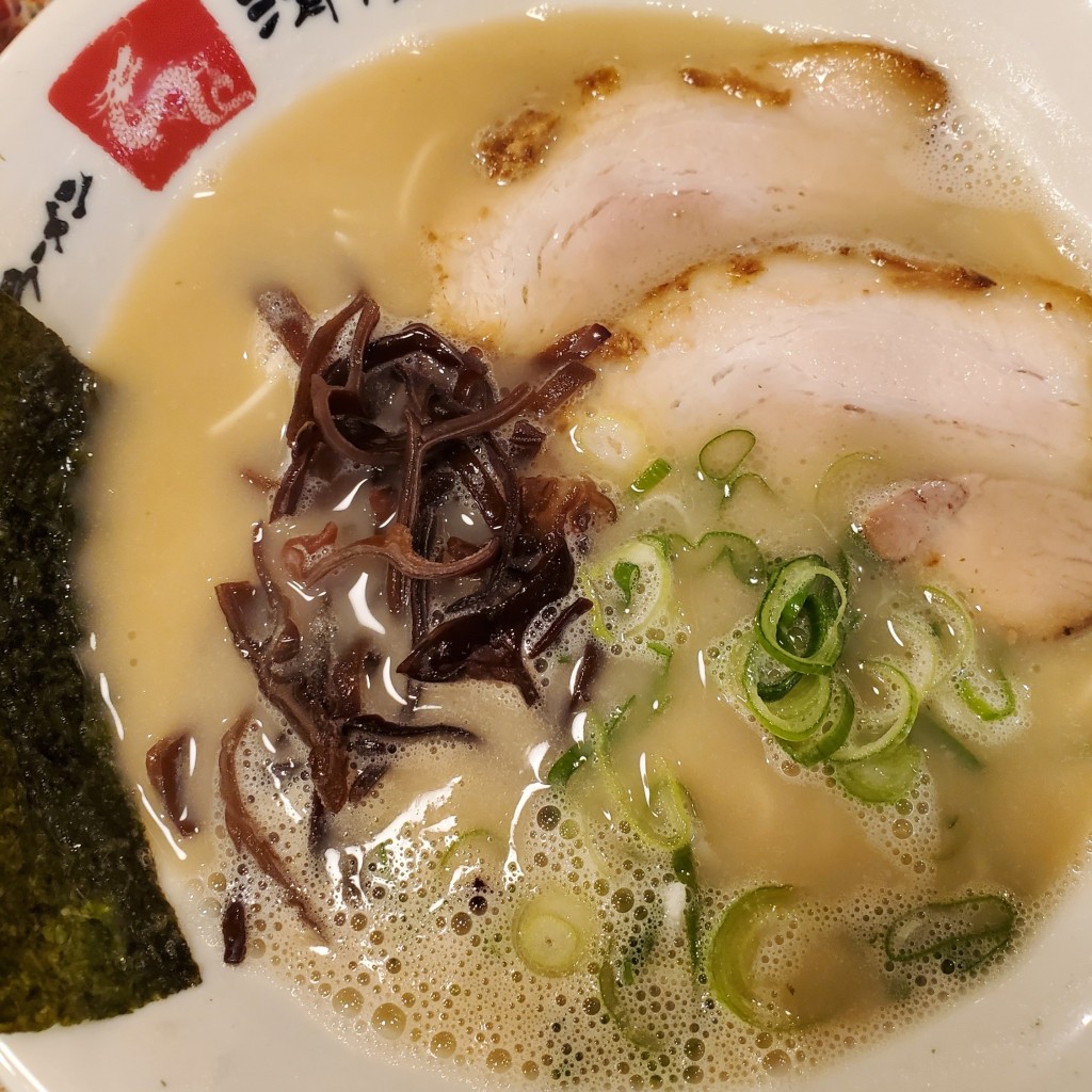 ユーザーが投稿した屋台仕込みラーメンの写真 - 実際訪問したユーザーが直接撮影して投稿した善導寺町木塚ラーメン専門店清陽軒 善導寺店の写真