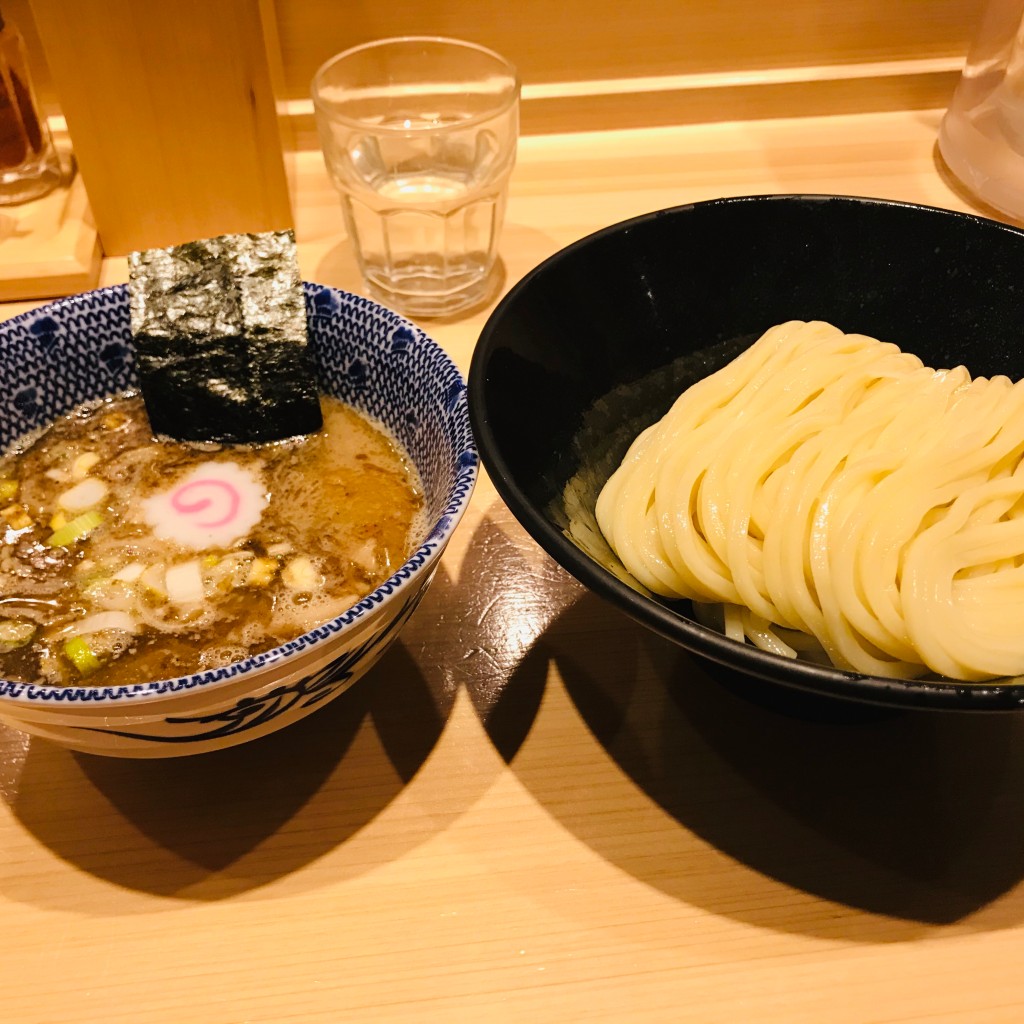 食べる子さんが投稿した新富町つけ麺専門店のお店頑者 本店/ガンジャ ホンテンの写真