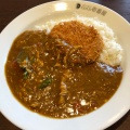 夏野菜カレーメンチカツのせ - 実際訪問したユーザーが直接撮影して投稿した上川内町カレーCoCo壱番屋 鹿児島川内店の写真のメニュー情報