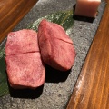 厚切り上タン - 実際訪問したユーザーが直接撮影して投稿した本町焼肉焼肉 恩匠の写真のメニュー情報