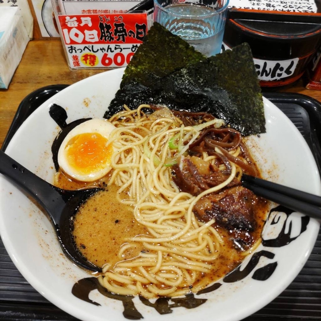 MRピクルスさんが投稿した保春院前丁ラーメン専門店のお店らーめん おっぺしゃん 若林店/オッペシャンワカバヤシテンの写真