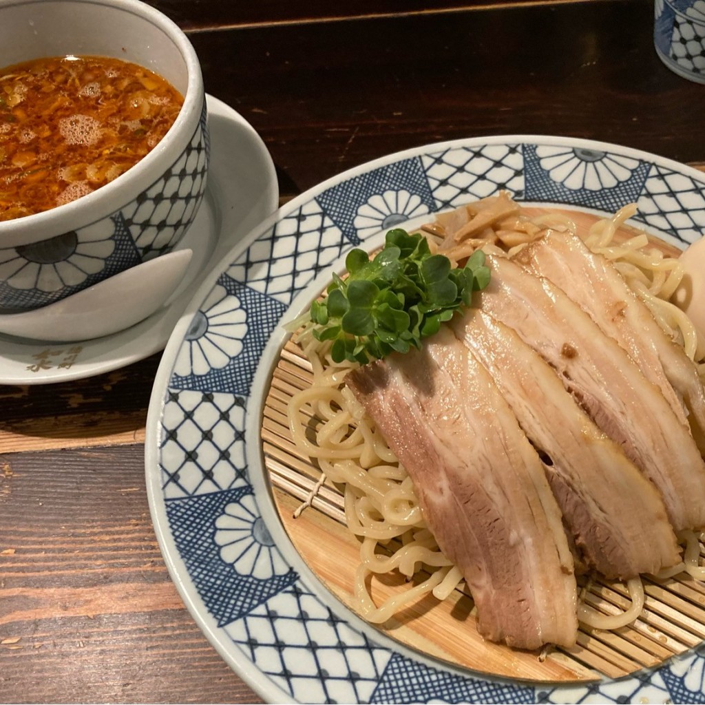 ユーザーが投稿したたいわんつけ麺の写真 - 実際訪問したユーザーが直接撮影して投稿した徳川町ラーメン専門店ラーメン専門店 徳川町 如水の写真