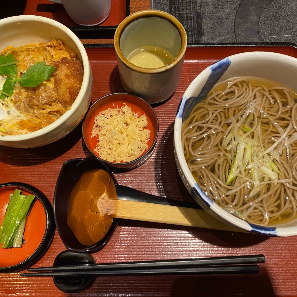 ユーザーが投稿したかつ丼定食の写真 - 実際訪問したユーザーが直接撮影して投稿した東浅香山町そばそじ坊 堺北花田イオンモール店の写真