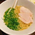 濃厚鶏白湯ラーメン - 実際訪問したユーザーが直接撮影して投稿した角盤町焼鳥やきとり家すみれ 米子店の写真のメニュー情報