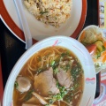 ラーメン、チャーハンセット - 実際訪問したユーザーが直接撮影して投稿した魚住町清水中華料理天龍閣の写真のメニュー情報