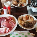 山菜焼肉食べ放題 - 実際訪問したユーザーが直接撮影して投稿した西湯浦郷土料理焼肉水源の写真のメニュー情報