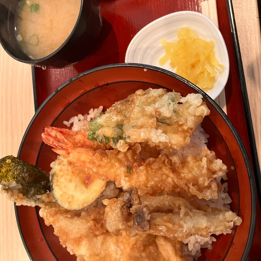 ユーザーが投稿した季節丼の写真 - 実際訪問したユーザーが直接撮影して投稿した福島天ぷら天喜の写真