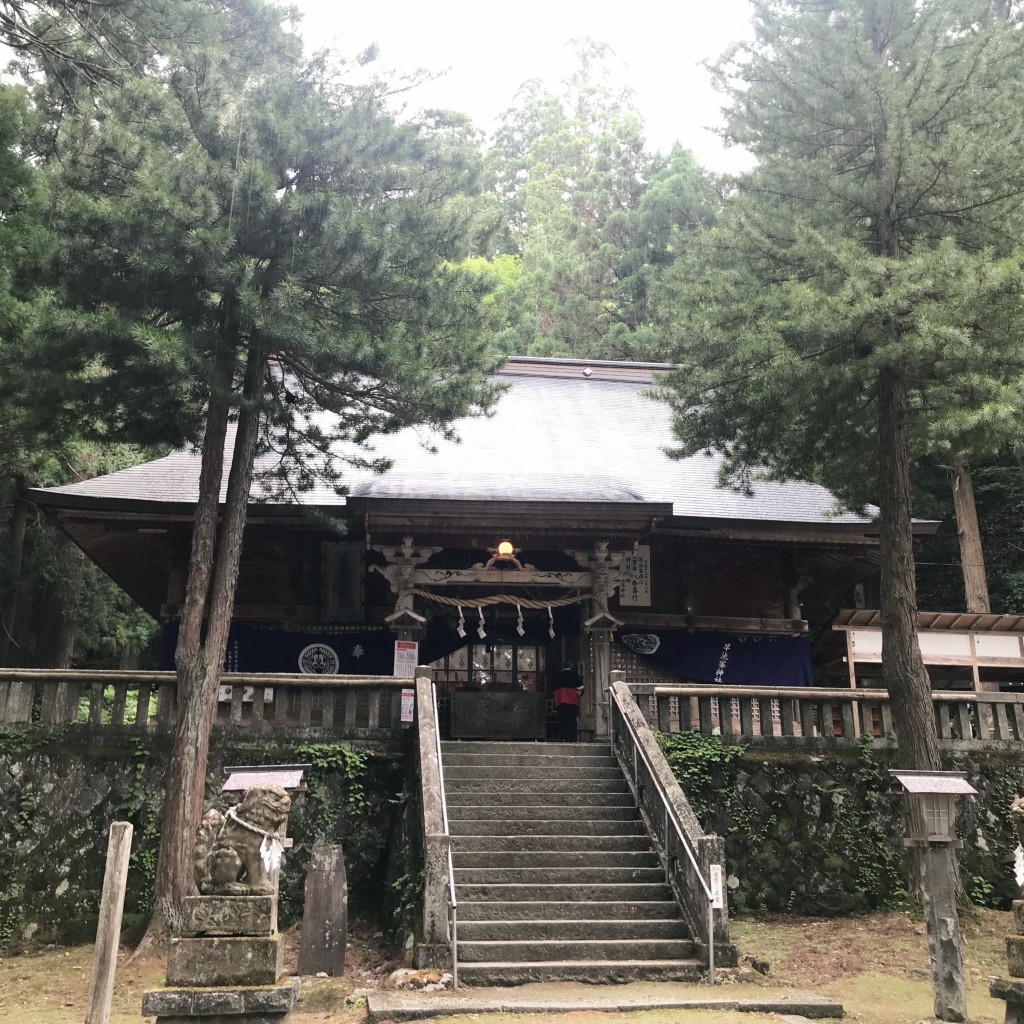 実際訪問したユーザーが直接撮影して投稿した大迫町内川目神社早池峰神社の写真