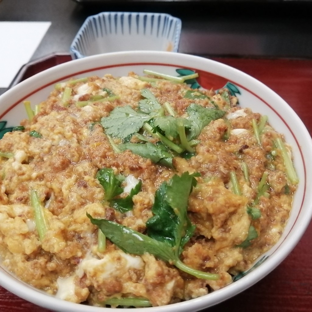 ユーザーが投稿したかま定食(親子丼)の写真 - 実際訪問したユーザーが直接撮影して投稿した新橋鶏料理末げんの写真