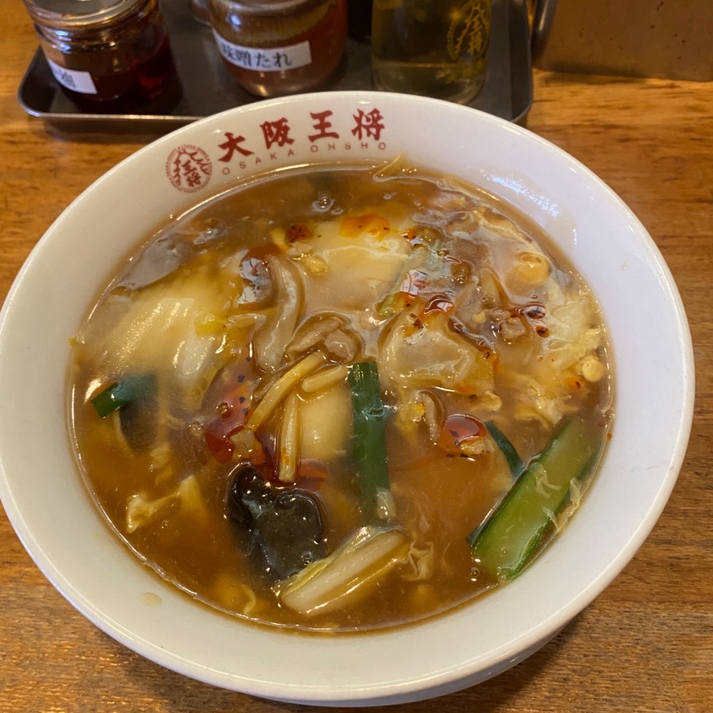 ユーザーが投稿した酸辣湯麺の写真 - 実際訪問したユーザーが直接撮影して投稿した浜田餃子大阪王将 青森観光通り店の写真