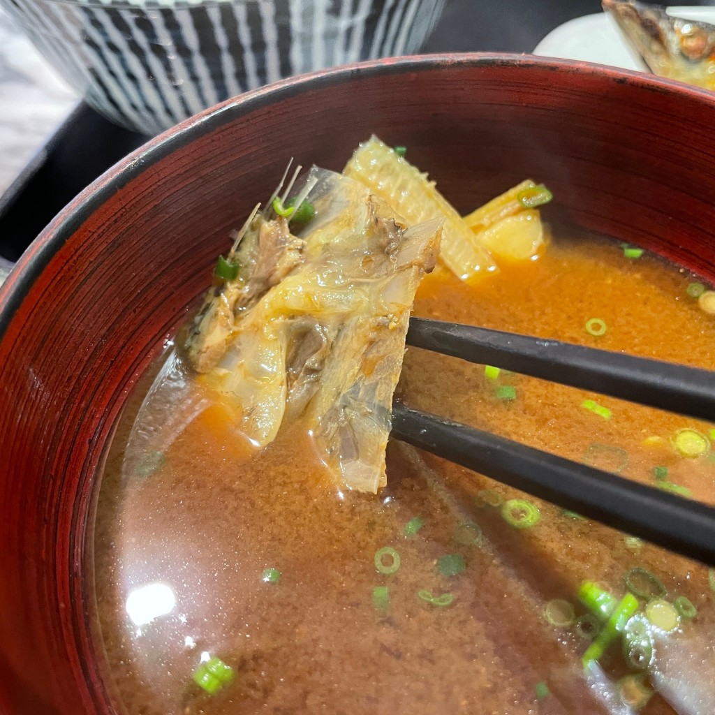 ユーザーが投稿したあら汁に変更の写真 - 実際訪問したユーザーが直接撮影して投稿した四谷和食 / 日本料理炭火魚 旬彩料理 坂本の写真