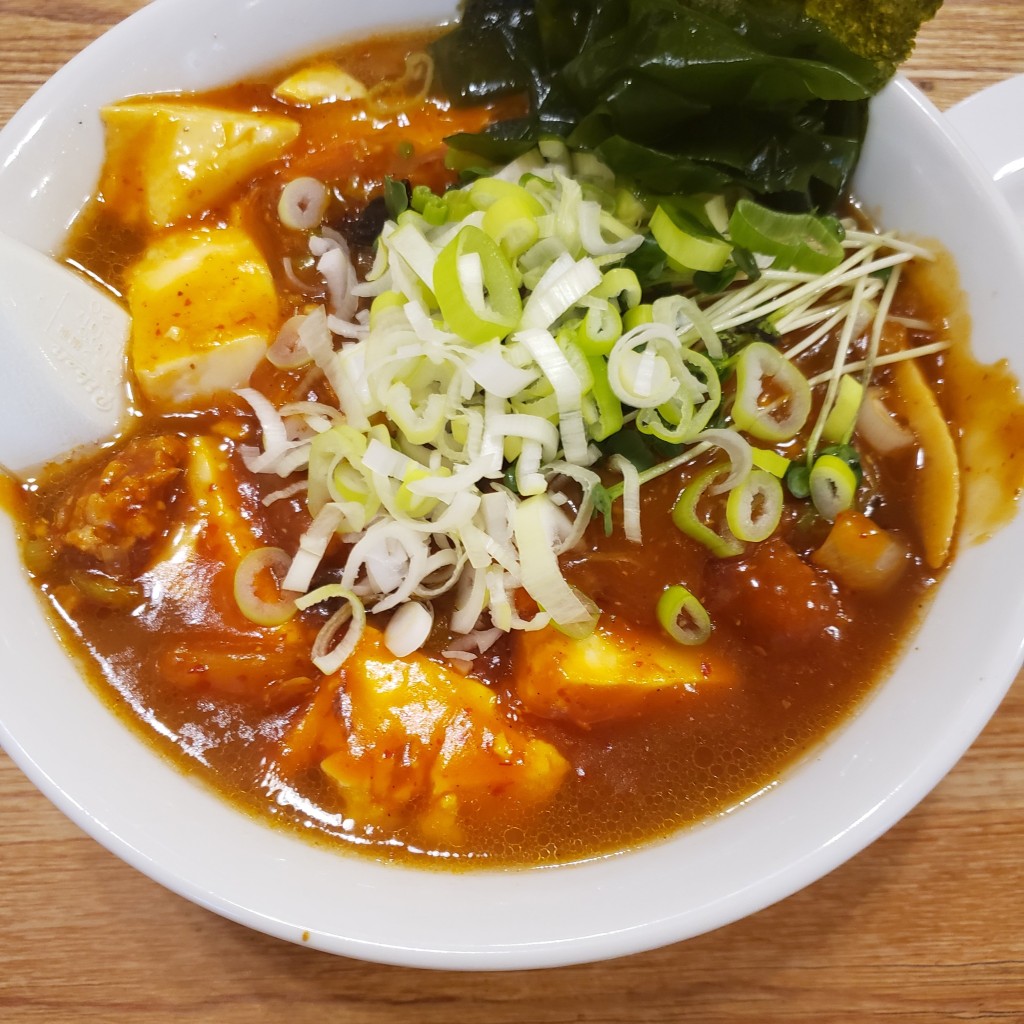 ユーザーが投稿した麻婆麺の写真 - 実際訪問したユーザーが直接撮影して投稿した旗井中華料理餃子の庶民亭の写真