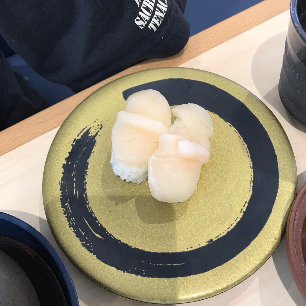 ユーザーが投稿したホタテの写真 - 実際訪問したユーザーが直接撮影して投稿した戸賀町回転寿司はま寿司 彦根戸賀店の写真