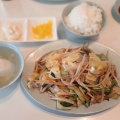 野菜炒め定食 - 実際訪問したユーザーが直接撮影して投稿した若松町中華料理スンガリー飯店の写真のメニュー情報