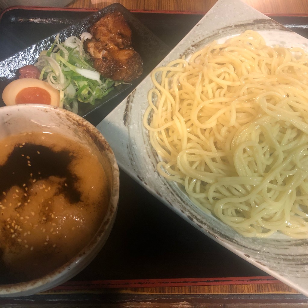 ユーザーが投稿したつけ麺の写真 - 実際訪問したユーザーが直接撮影して投稿した空港通ラーメン専門店らーめん萬楽 空港通本店の写真