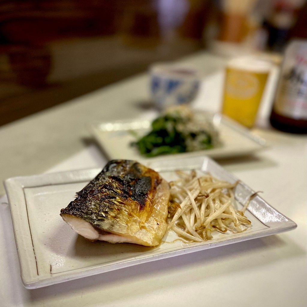 ユーザーが投稿した鯖の塩焼きの写真 - 実際訪問したユーザーが直接撮影して投稿した笠岡町定食屋笠岡やの写真