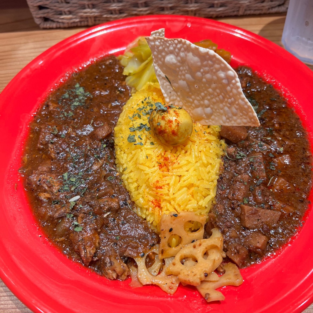 とーさんが投稿した難波カレーのお店スパイスハウス カリーノアトリエ/spice houseの写真