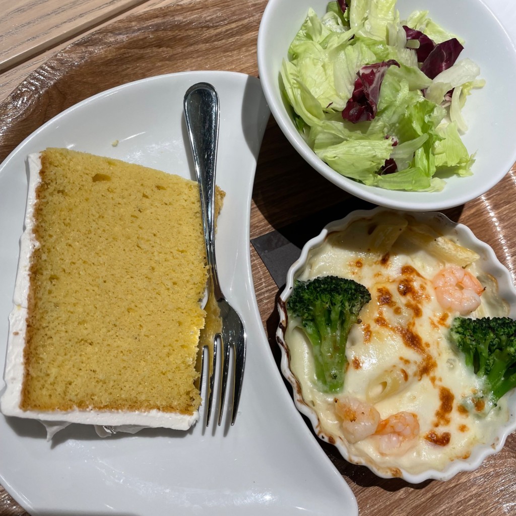 ユーザーが投稿したCEGチョイス 本日ケーキの写真 - 実際訪問したユーザーが直接撮影して投稿した松戸ファミリーレストランチーズエッグガーデン アトレ松戸店の写真
