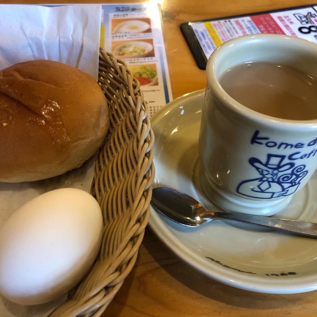 ユーザーが投稿したカフェオーレの写真 - 実際訪問したユーザーが直接撮影して投稿した桃園喫茶店コメダ珈琲店 北九州桃園公園店の写真