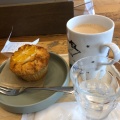 くるみチョコスコーン - 実際訪問したユーザーが直接撮影して投稿した軽井沢カフェMOTOTECA COFFEEの写真のメニュー情報
