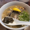 あさり汁かすうどん - 実際訪問したユーザーが直接撮影して投稿した恵美須東居酒屋新世界 恵美須屋の写真のメニュー情報