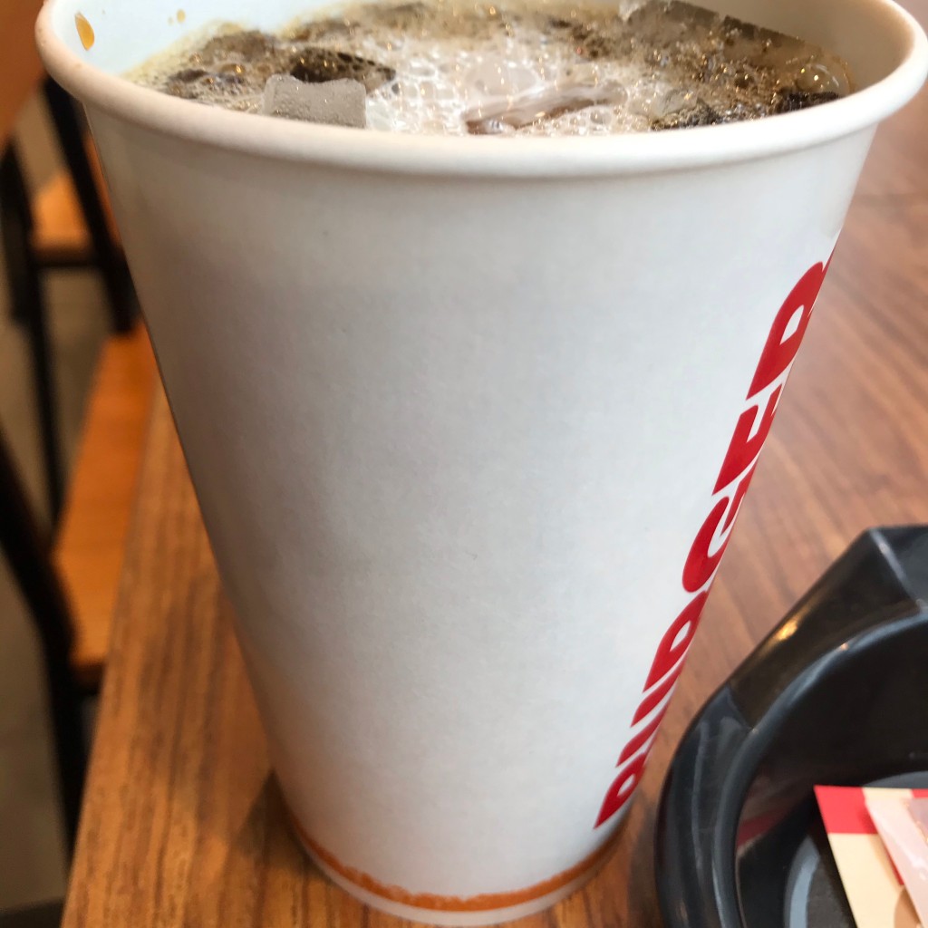 ユーザーが投稿したコーヒーの写真 - 実際訪問したユーザーが直接撮影して投稿した中央ハンバーガーバーガーキング 春日部駅前店の写真