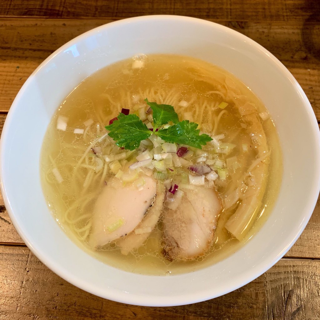 ユーザーが投稿した塩ラーメンの写真 - 実際訪問したユーザーが直接撮影して投稿した桂町ラーメン専門店ラーメンフリーバーズの写真