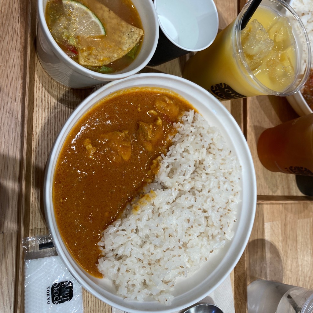 ユーザーが投稿した東京チキンカレーの写真 - 実際訪問したユーザーが直接撮影して投稿した堀川町洋食スープストックトーキョー ラゾーナ川崎店の写真