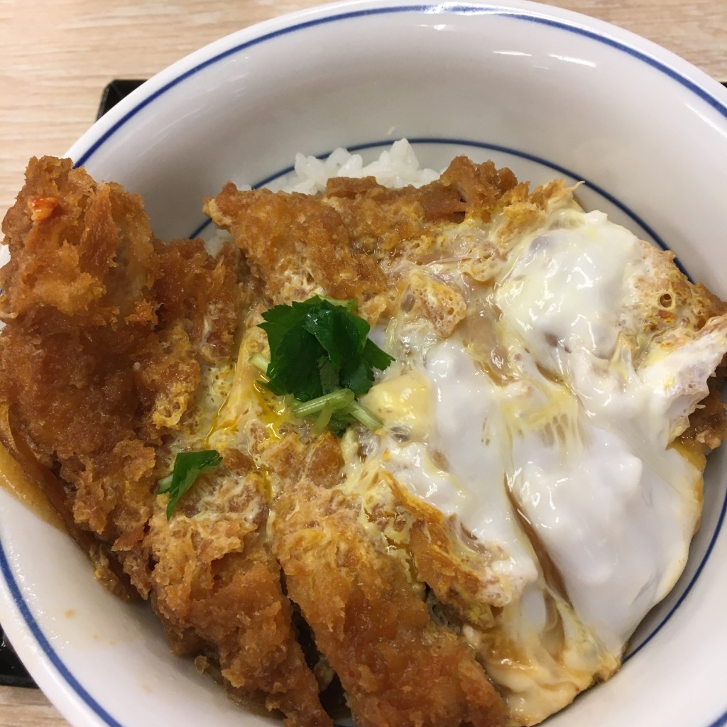 ユーザーが投稿したカツ丼の写真 - 実際訪問したユーザーが直接撮影して投稿した粉浜とんかつかつや 大阪住之江粉浜店の写真