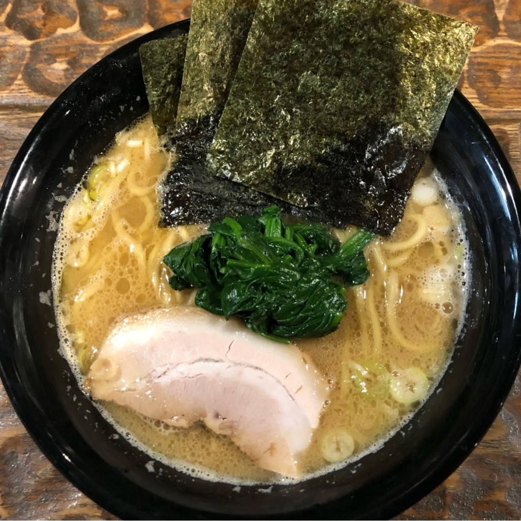 ユーザーが投稿した家系ラーメンの写真 - 実際訪問したユーザーが直接撮影して投稿した堀町ラーメン / つけ麺活龍 茨大前店の写真