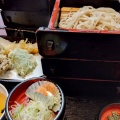 ざるっこそば天ぷら - 実際訪問したユーザーが直接撮影して投稿した江陽そばあんじん亭 ラピア店の写真のメニュー情報
